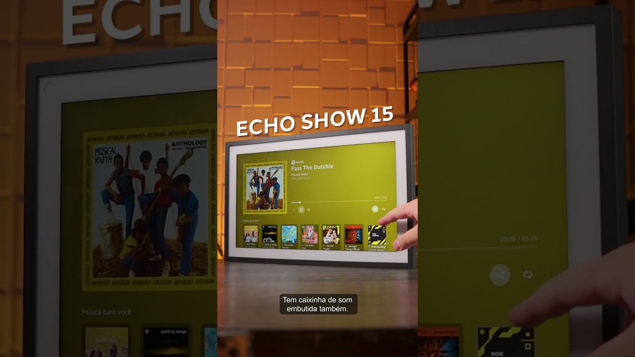 O Melhor Quadro Eletrônico! Echo Show 15! #BlackFridayAmazon #Shorts