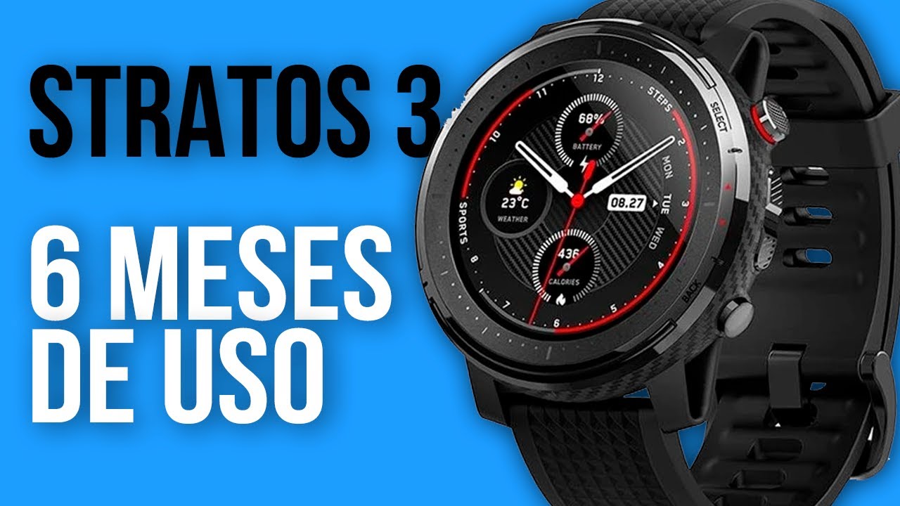 AMAZFIT STRATOS 3 - 6 MESES DE USO - Valeu a pena?