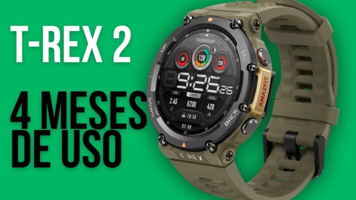 AMAZFIT T REX 2 - 4 MESES DE USO - Valeu a pena?